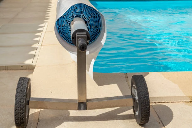 Capa termica automatica para piscina